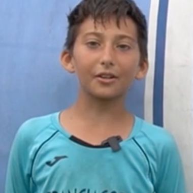 Il giovane portiere Matteo nell’esperienza formativa della Masterclasss